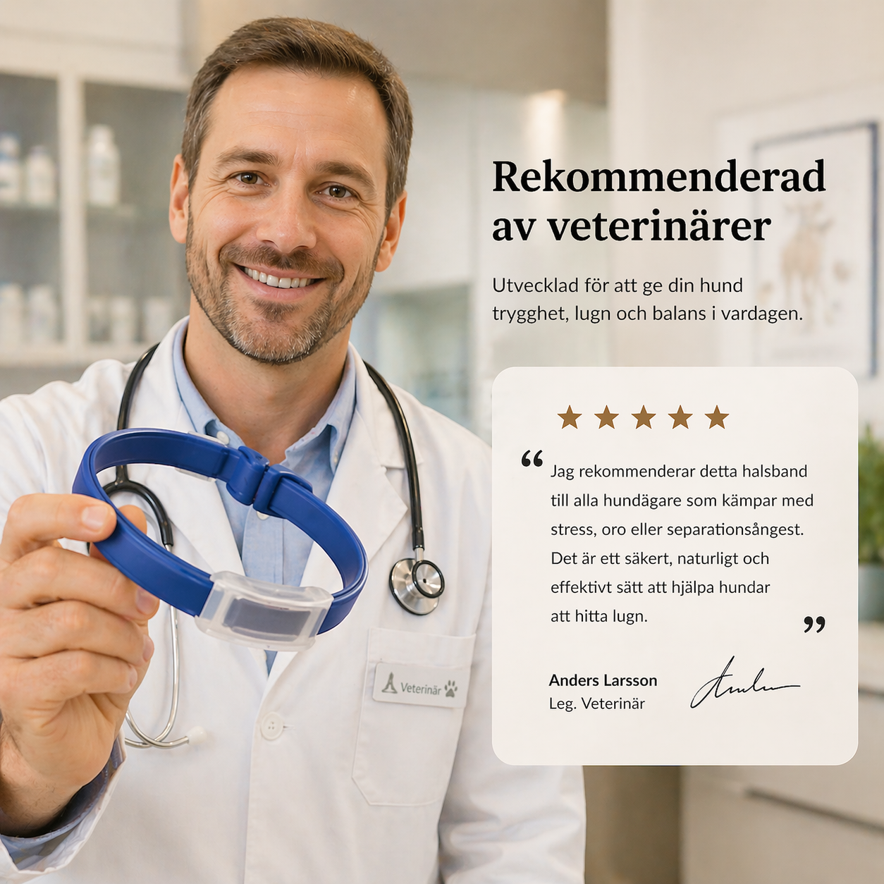 CalmiCollar – Your aid against stress and anxiety in your dog